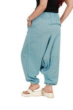 Load image into Gallery viewer, Sky Blue Harem Pants
