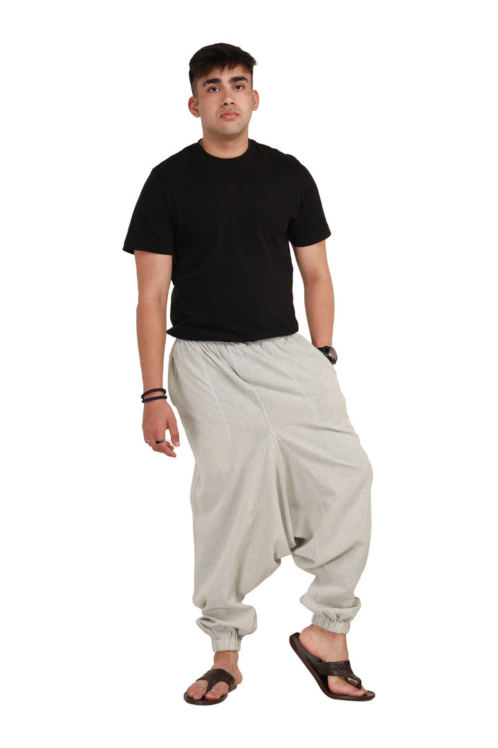 Melange Grey Harem Pants