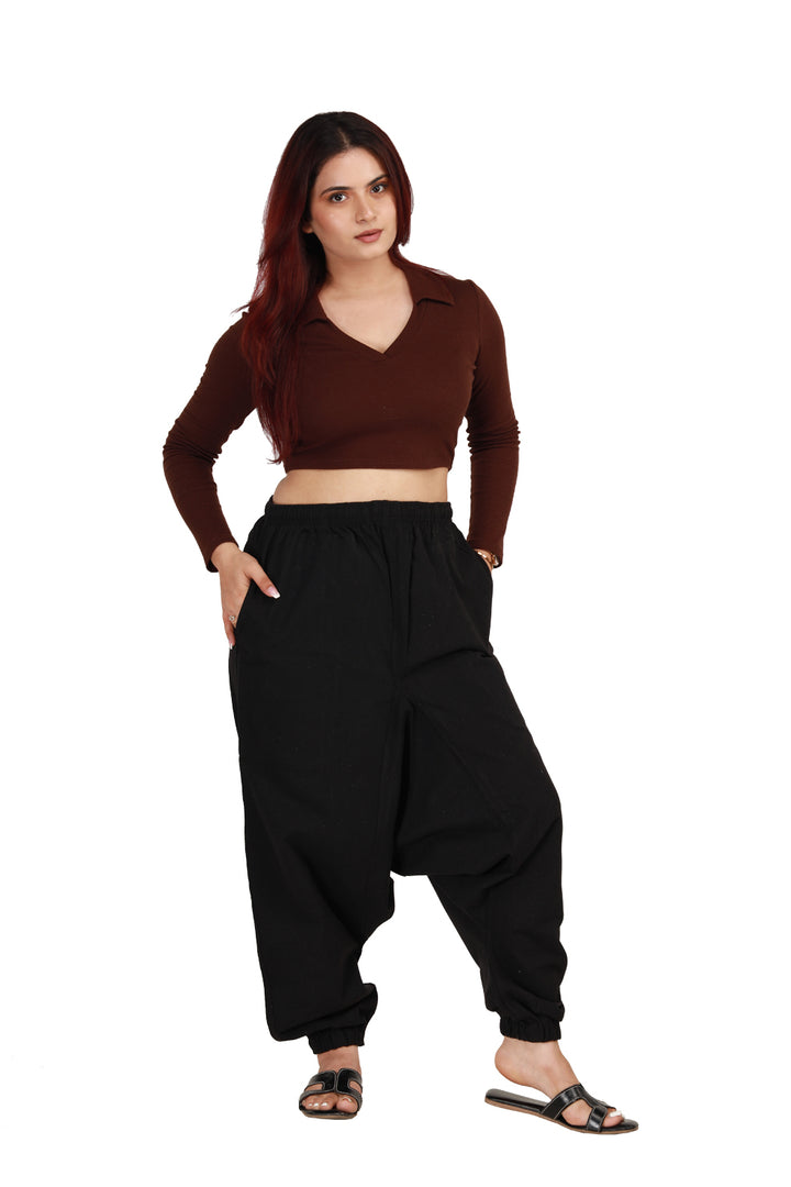 Black Harem Pants