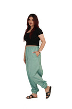 Load image into Gallery viewer, Green Harem Pants
