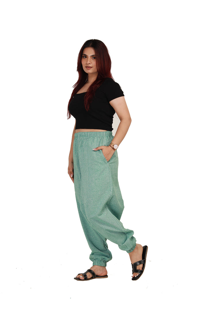 Green Harem Pants