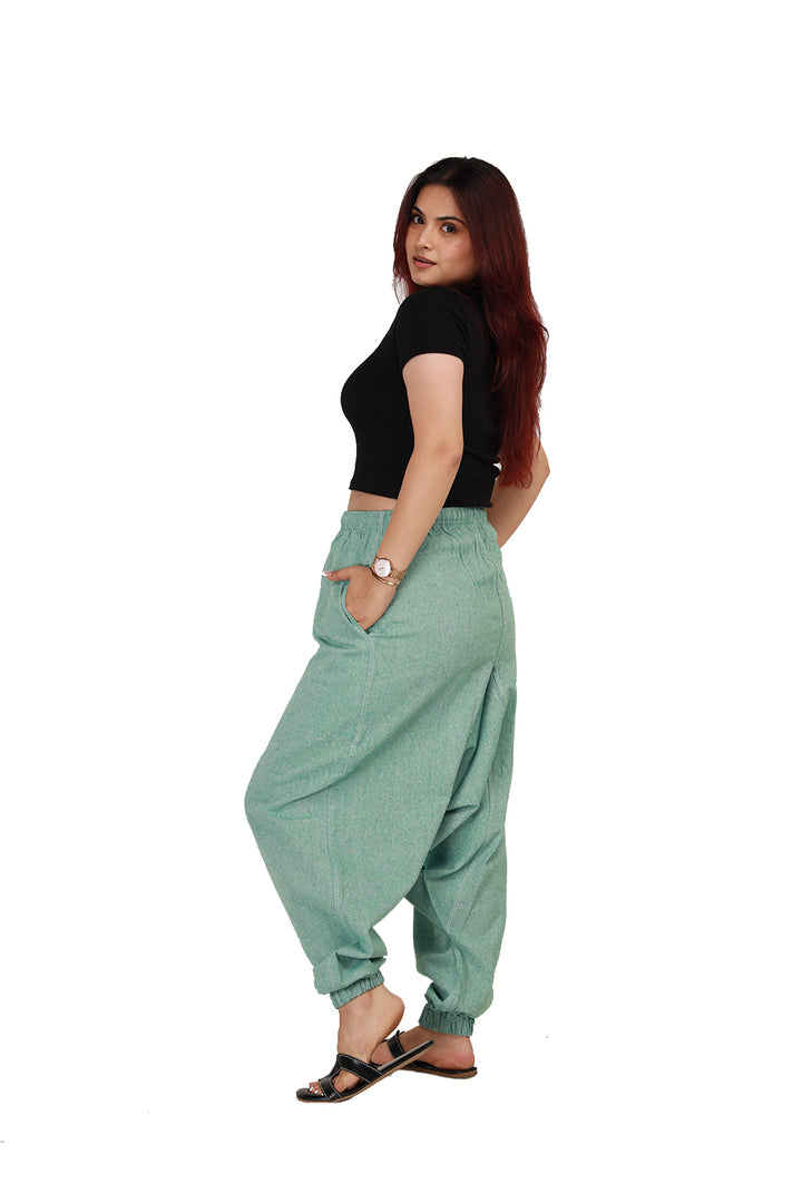 Green Harem Pants