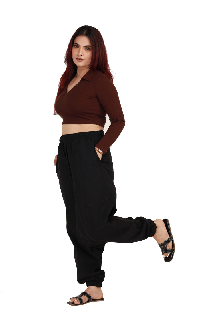 Black Harem Pants