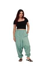 Load image into Gallery viewer, Green Harem Pants
