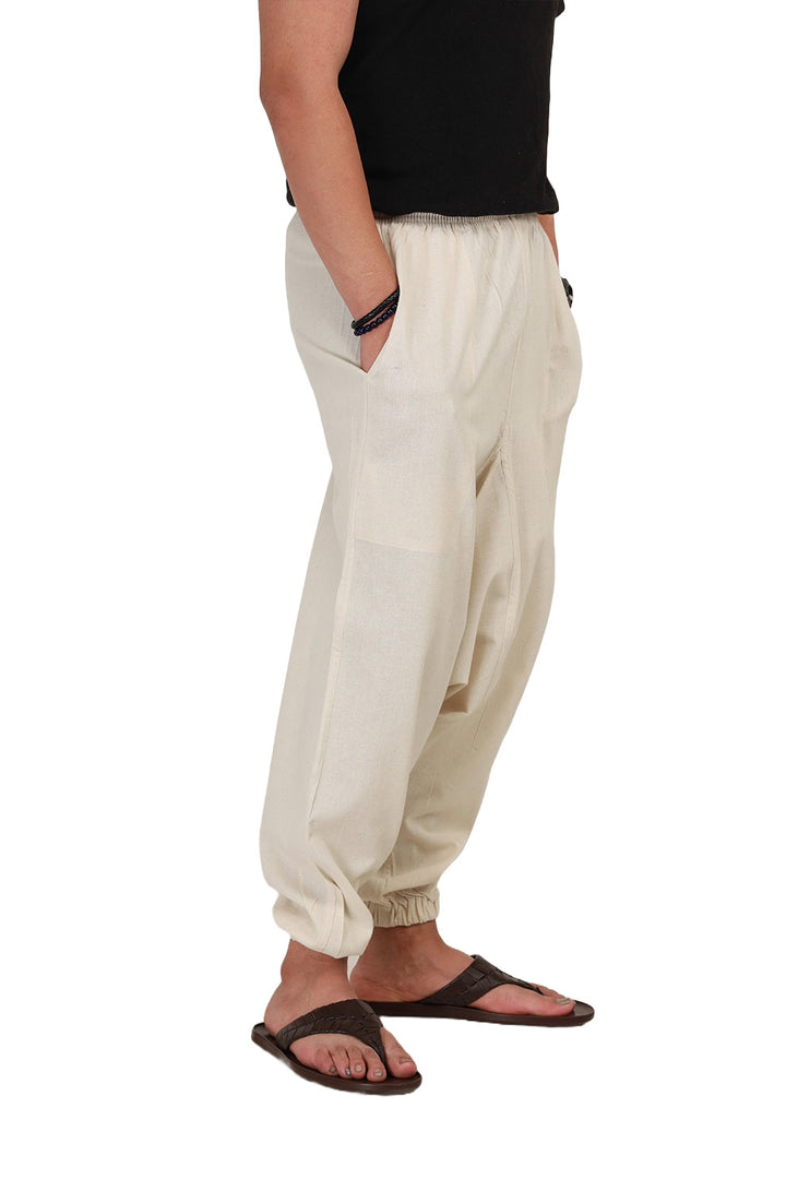 Beige Harem Pants