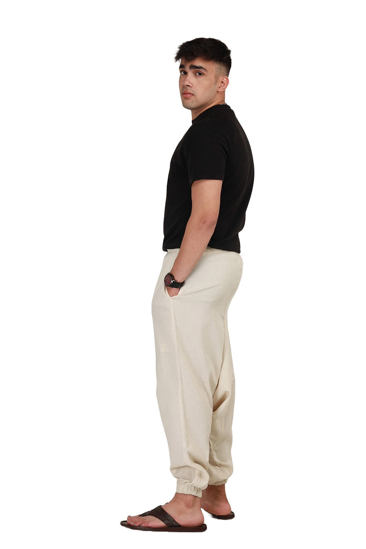 Beige Harem Pants