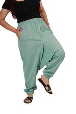 Load image into Gallery viewer, Green Harem Pants
