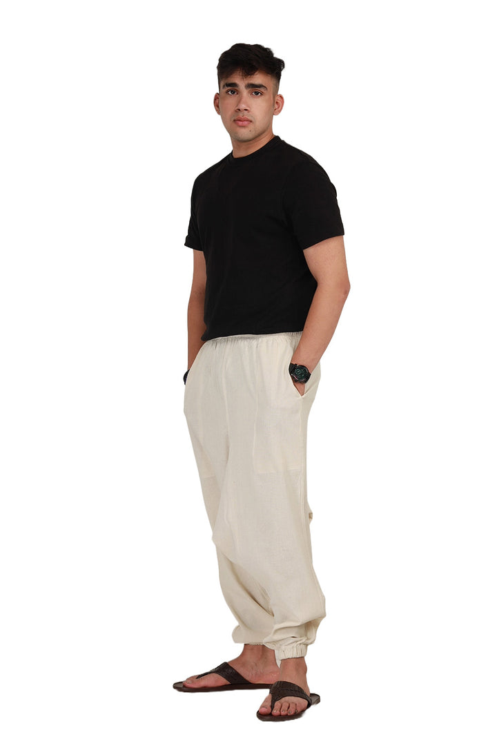 Beige Harem Pants