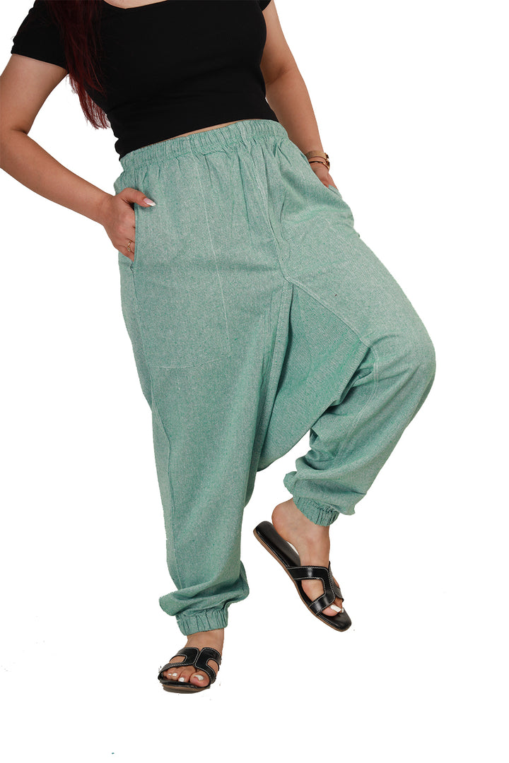 Green Harem Pants