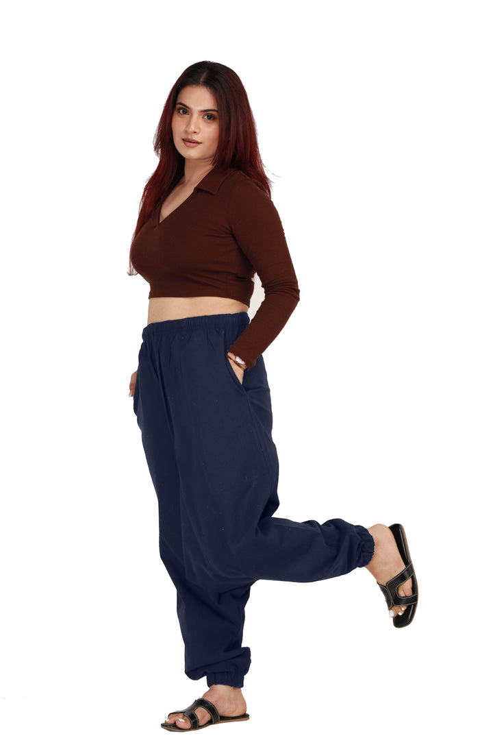 Dark Blue Harem Pants