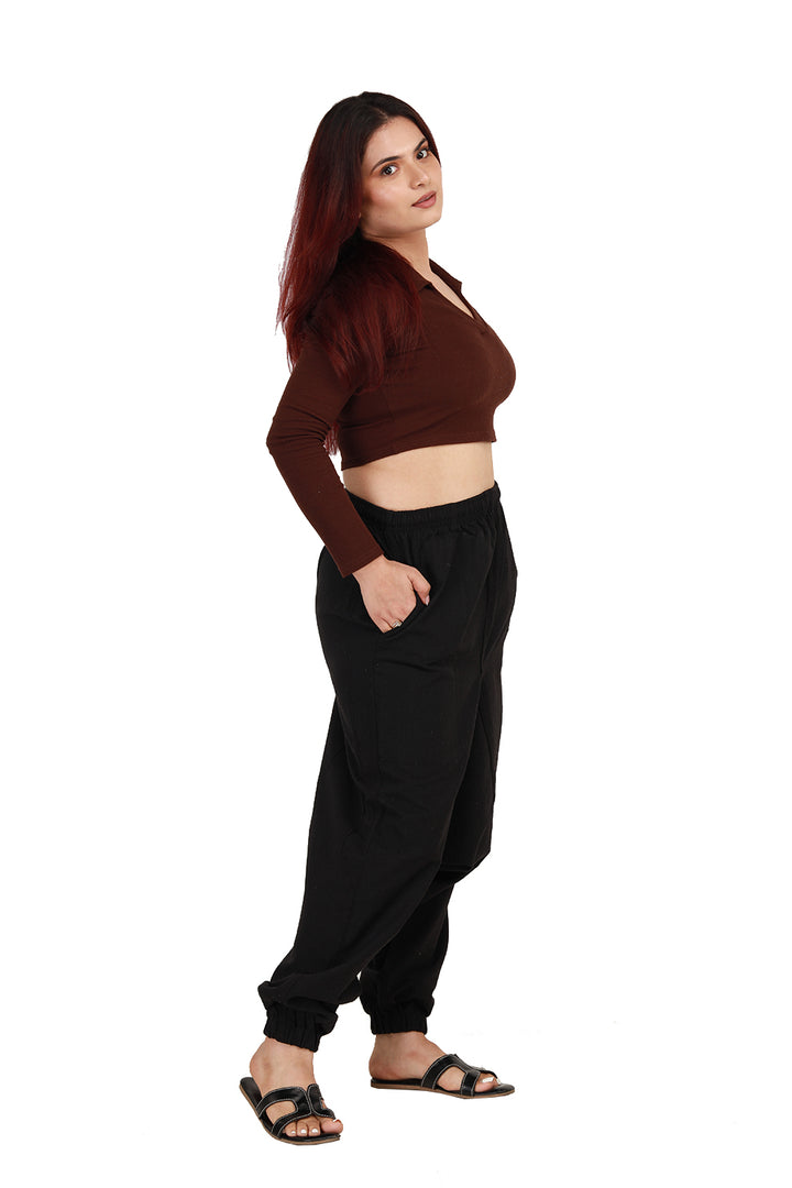 Black Harem Pants