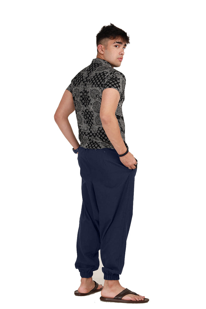 Dark Blue Harem Pants