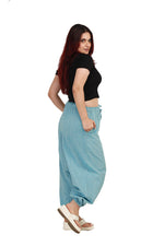 Load image into Gallery viewer, Sky Blue Harem Pants
