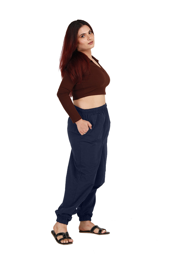 Dark Blue Harem Pants