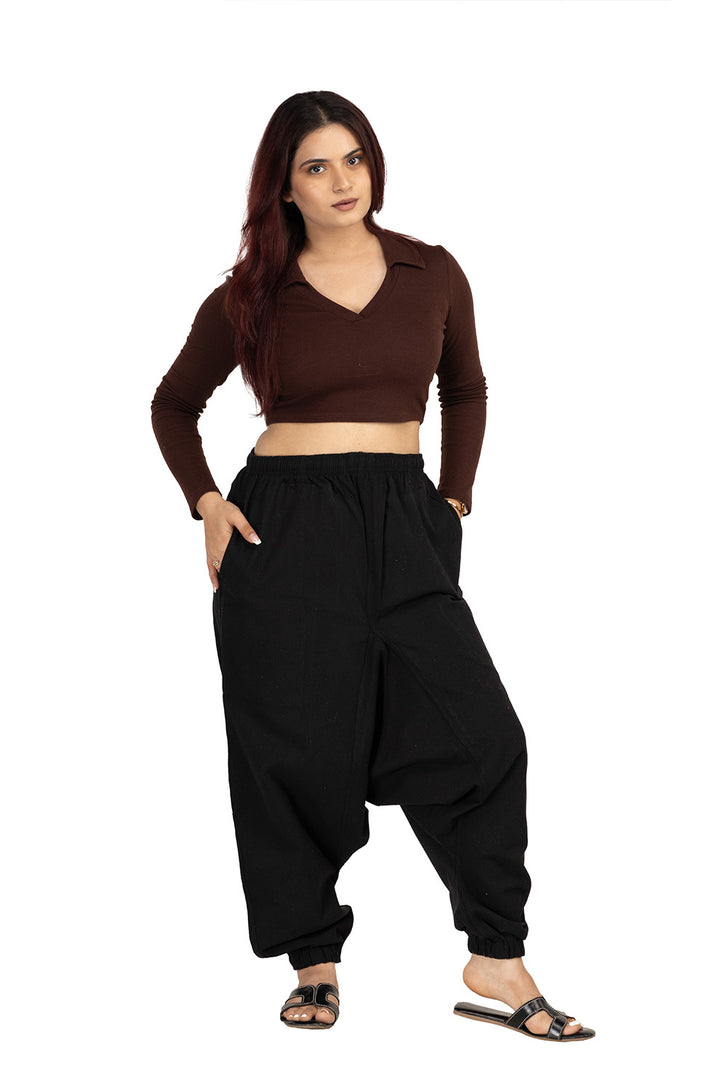 Black Harem Pants